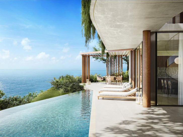 Virtual rendering of a Waldorf Astoria Costa Rica villa