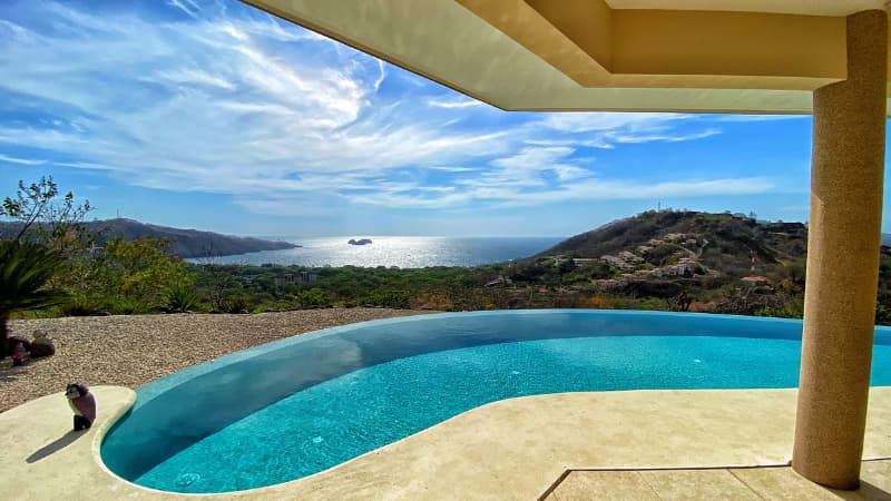 Ocean view home in Playa Hermosa, Guanacaste, Costa Rica